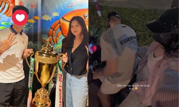 Một hậu vệ Việt Nam nổi tiếng vừa bán nhà cả chục tỉ, bình thường lái xe sang nay phải đi xe máy chở vợ đi chơi