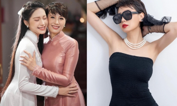 Doãn Hải My - vợ Đoàn Văn Hậu tung ảnh sexy của 'mẹ ngoại' U50 trẻ đẹp, 'bà ngoại xì tin có một không hai'