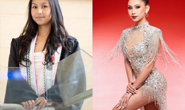 Á hậu Lâm Kiều Anh rạng rỡ trong ngày tốt nghiệp Đại học danh giá ở Mỹ, lần đầu nói về tin đồn gia thế 'khủng'