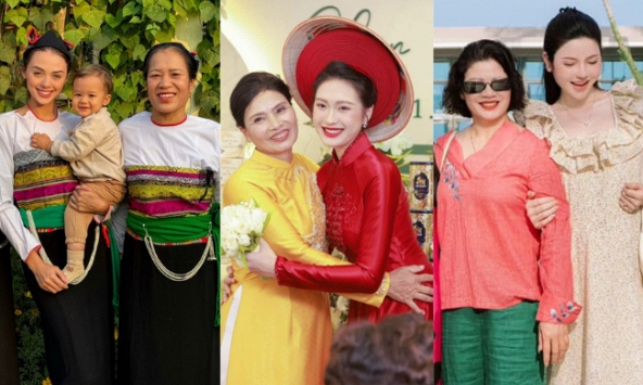 Cách Doãn Hải My, Chu Thanh Huyền, Dianka lấy lòng mẹ chồng, khéo thế này hội cầu thủ chả mê tít