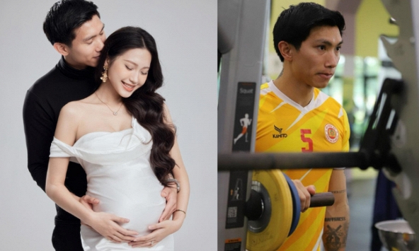 Đoàn Văn Hậu bế tắc bởi sự nghiệt ngã của chấn thương, Doãn Hải My lập tức làm điều này an ủi chồng