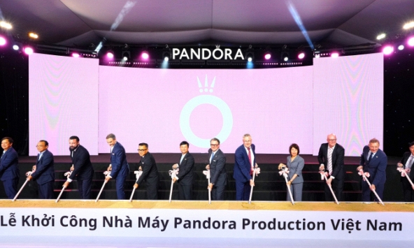 Nhà máy chế tác nữ trang của Pandora tại Bình Dương sẽ tạo khoảng 7.000 việc làm mới