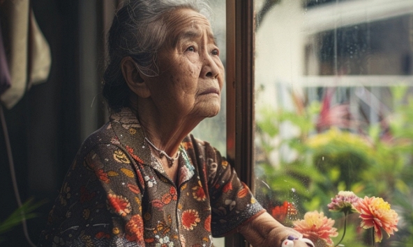 Nhìn hành động lén lút trong nhà vệ sinh của cụ bà 80 tuổi làm tôi nghẹn ngào, không biết tương lai mình có rơi vào cảnh như thế?