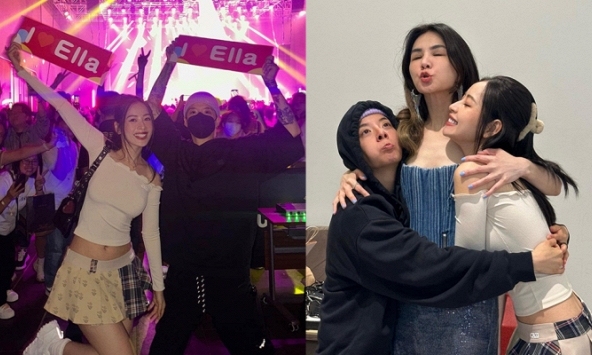 Chi Pu hội ngộ các tỷ tỷ thi chung Đạp gió, còn được đàn chị khen 1 câu nức lòng!