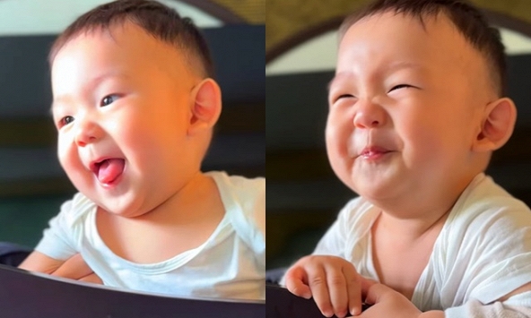 Minh Hằng tiết lộ clip ngộ nghĩnh siêu cưng của con trai, netizen nhận xét nhóc tỳ có một điểm giống mẹ y đúc