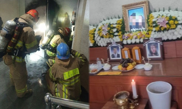 Cặp vợ chồng Việt tử vong thương tâm trong vụ cháy căn hộ tại Hàn Quốc