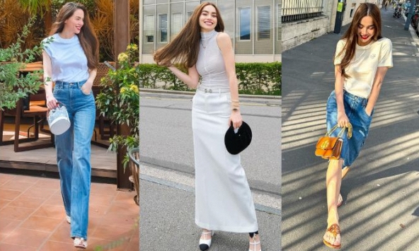 'Chìa khóa' mặc đẹp ở tuổi 40 của Hồ Ngọc Hà chính là trang phục màu trắng