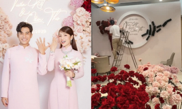 Đơn vị decor đang bị cô dâu tố nhận 300 triệu nhưng thành phẩm “nát bét”: Từng được khen khi làm tiệc cưới cho Puka - Gin Tuấn Kiệt 