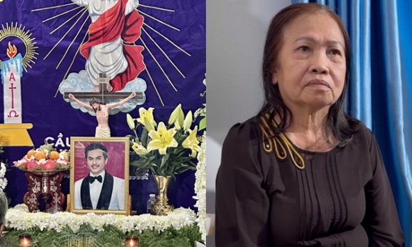 Tang lễ diễn viên Đức Tiến tại Việt Nam: Mẹ ruột chia sẻ tâm nguyện của con trai trước khi qua đời, làm rõ thông tin kêu gọi quyên góp