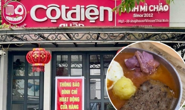 Vụ dòi bò lúc nhúc trong pate: Xử phạt Cột Điện Quán chi nhánh Thái Bình 21 triệu đồng