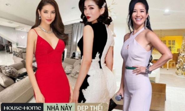 Cơ ngơi trời Tây của các 'chị đẹp': Hồng Nhung ở biệt thự Pháp lãng mạn, Lệ Quyên tậu dinh thự 1,5 triệu đô tại xứ cờ hoa