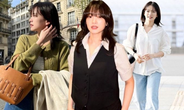 'Điên nữ' phim The 8 Show: Siêu trẻ trung ở tuổi 37, thời trang ngoài đời đơn giản mà ngọt ngào