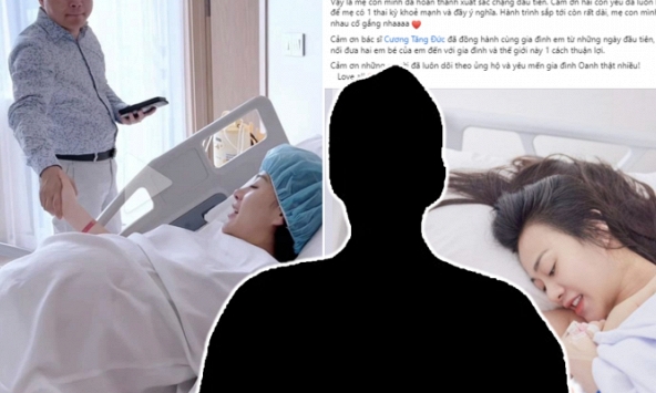 Người đàn ông mà Phương Oanh từng gửi lời cảm ơn trong hành trình chào đón cặp sinh đôi là ai?