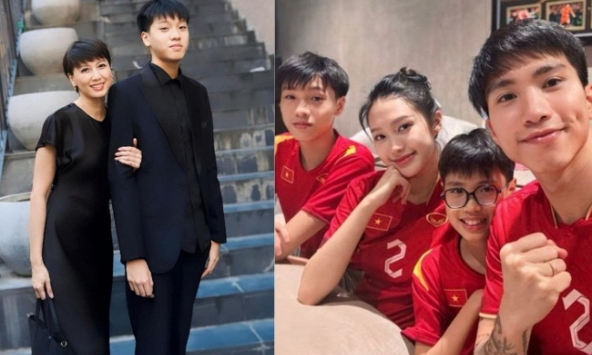 'Mẹ ngoại' U50 trẻ đẹp của Doãn Hải My chiếm spotlight khi cùng con trai dự prom cuối cấp của trường Marie Curie