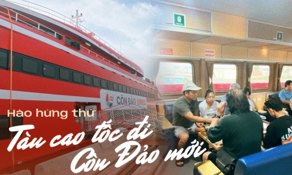Siêu tàu cao tốc lớn nhất Việt Nam đi Côn Đảo: giá vé rẻ gấp 3 máy bay, tàu xịn sạch đẹp nhưng vẫn tiếc một điểm chưa 'ổn áp'