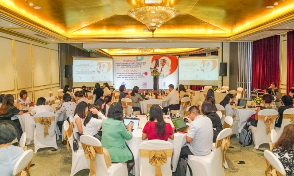 Hội thảo quốc tế “Dành cho các nữ sáng tạo Việt Nam và sự tham gia của Cộng đồng nhằm mở rộng phạm vi tiếp cận tài sản trí tuệ”