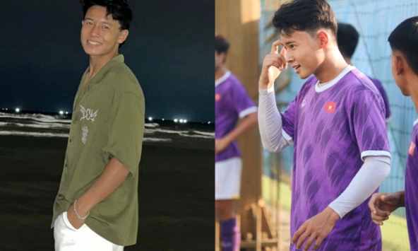 Nam thần mới nổi U19 Việt Nam thần tượng Quế Ngọc Hải: Có răng khểnh cười toả nắng, được ví như mỹ nam Ngô Tôn
