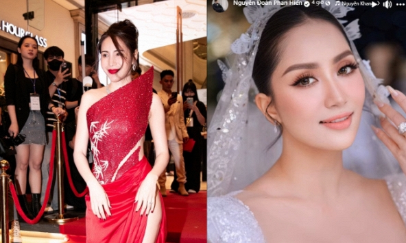 Khánh Thi - Thủy Tiên một tuần sau drama đòi nợ: Bà xã Công Vinh rực rỡ trên thảm đỏ, vợ Phan Hiển là 'mỹ nhân' trong mắt chồng