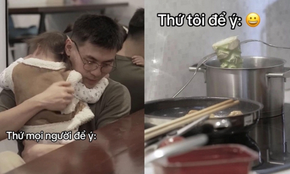 Ba bé Pam khiến dân mạng cười 'không nhặt được mồm' trước màn luộc bông cải xanh có 1-0-2, phải để ý kỹ lắm mới thấy