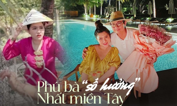 Nàng dâu hào môn kiêm 'phú bà' miền Tây đình đám: Được mẹ chồng tặng 100 chỉ vàng ngay trên sóng truyền hình, sinh con gái 'thưởng nóng' 2 tỷ!