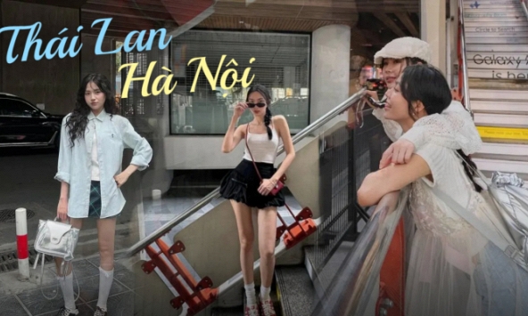 Giới trẻ hào hứng đu trend check-in 'Thái Lan giữa lòng Hà Nội', tưởng đâu xa hóa ra là nơi ai cũng đi qua ít nhất 1 lần