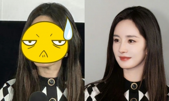 Nhan sắc già nua của Dương Mịch khi không chỉnh ảnh