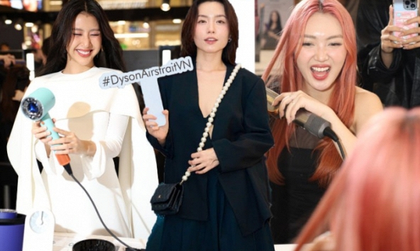 Quỳnh Anh Shyn đọ sắc cùng Hà Trúc, Chloe Nguyễn cùng vũ trụ KOL tại sự kiện