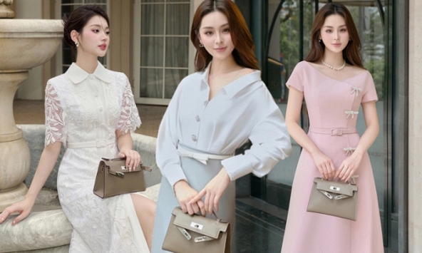 Những thiết kế váy áo thanh lịch, yêu kiều tôn dáng nàng công sở