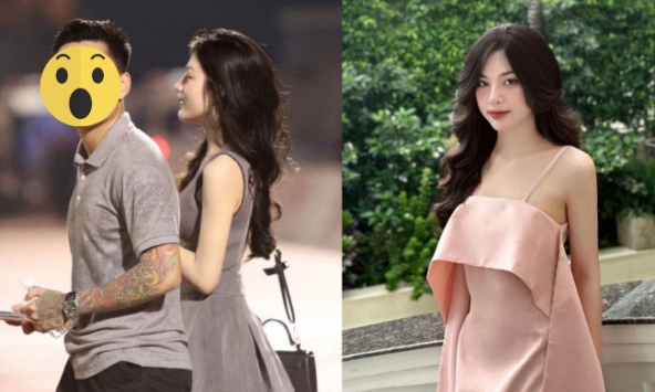 Tóm dính tiền đạo nổi tiếng hẹn hò với hotgirl chân dài, lái xe bạc tỉ chở nàng đi chơi