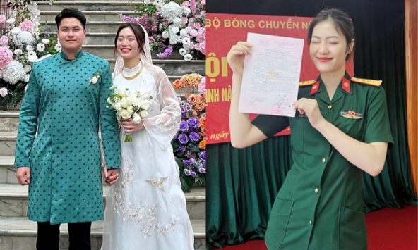 Hoa khôi bóng chuyền Việt Hương khoe tin vui 'nặng vai' sau khi lấy chồng xuất thân 'trâm anh thế phiệt'