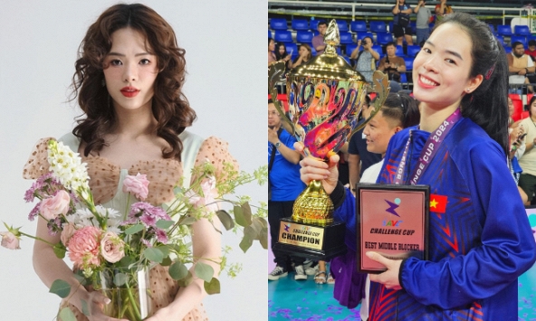 Nhan sắc đời thường xinh như búp bê của Thanh Thúy bóng chuyền, cao 1m80 vừa được giải phụ công xuất sắc nhất giải châu Á