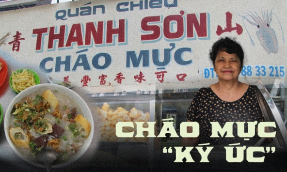 Quán cháo mực 40 năm 1 hương vị gợi nhớ ký ức của nhiều thế hệ sinh viên kiến trúc, người giờ thành đạt vẫn tìm về... 'trả nợ'