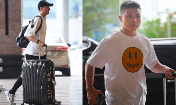 Quang Hải mặt lạnh tanh khó hiểu, Đặng Văn Lâm diện đồ cực bảnh trong ngày hội quân của đội tuyển Việt Nam