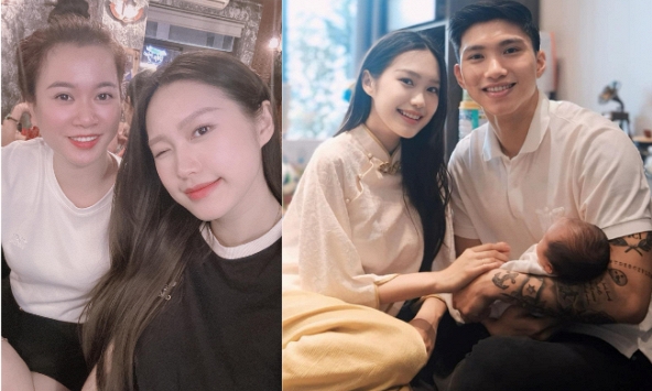 Doãn Hải My 'hẹn hò' cùng chị dâu của Đoàn Văn Hậu sau khi hạ sinh quý tử, visual mẹ bỉm gây chú ý vì quá xinh đẹp