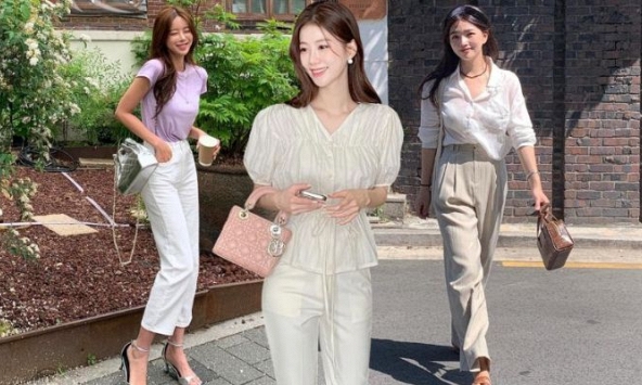 10 set quần dài siêu nhẹ mát, thích hợp để mặc đi làm ngày nắng nóng