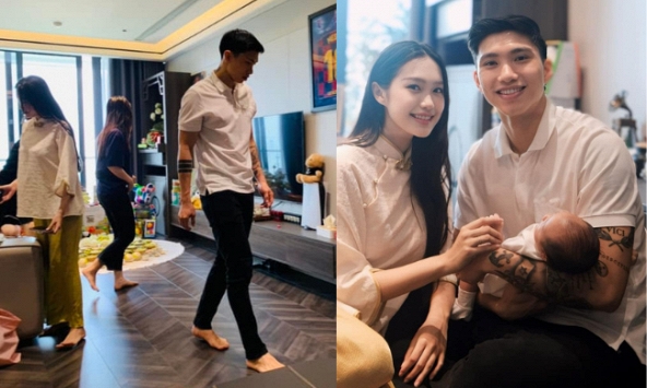 Lộ ảnh 'cam thường' của mẹ bỉm sữa Doãn Hải My khi ở nhà chăm con cùng Đoàn Văn Hậu, nhan sắc có xinh lung linh như ảnh tự đăng?