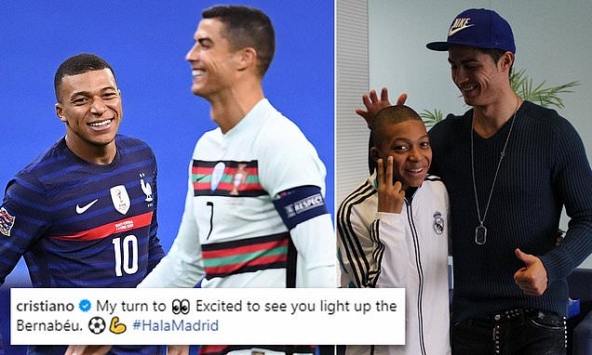 Ronaldo khiến dân tình phát cuồng với 11 chữ dành tặng người đàn em Mbappe, fan cảm thán: “Messi sẽ không làm như vậy”