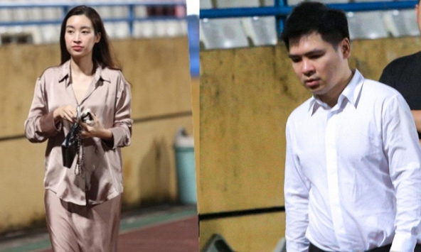 Đỗ Mỹ Linh vướng tranh cãi khi mặc đồ ngủ cùng chủ tịch CLB Hà Nội ra sân bóng, thực hư thế nào?