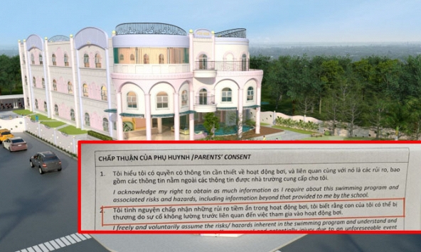 Trường quốc tế ở Nha Trang yêu cầu ký giấy rủi ro, phụ huynh lên tiếng: Con đi học mà tưởng bệnh nhân chuẩn bị vào phẫu thuật