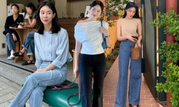 10 set quần jeans theo phong cách tối giản, phụ nữ trên 40 tuổi nên tham khảo