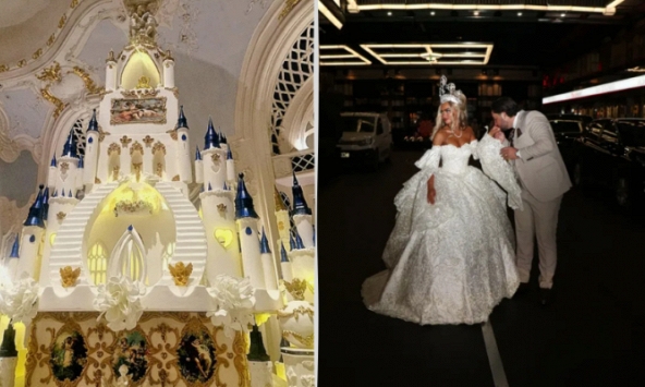 Đám cưới siêu hoành tráng trị giá 1,6 tỷ của rich kid 18 tuổi, riêng bánh cưới đã có giá 420 triệu, mất 3 tháng để hoàn thành