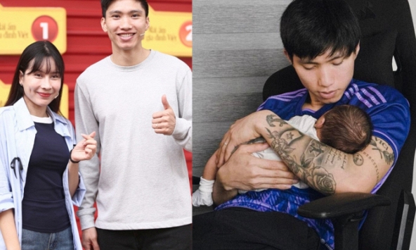 Đoàn Văn Hậu tạm xa con trai đầu lòng tham dự chương trình thực tế, rưng rưng nước mắt khi chứng kiến hoàn cảnh khó khăn