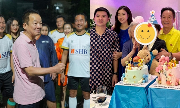 Bầu Hiển 'xả vai' chủ tịch tập đoàn nghìn tỉ, giản dị vào sân đá bóng, làm HLV cho nhân viên nữ 