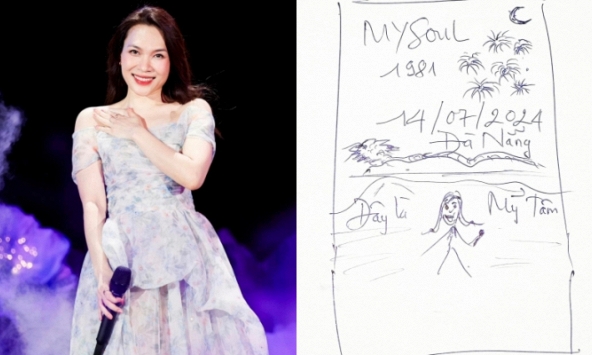 Mỹ Tâm lại gây sốt với bức tự hoạ bản thân như 'sắc nước hương trời', fan cười 'phát ngất' vì một lý do!