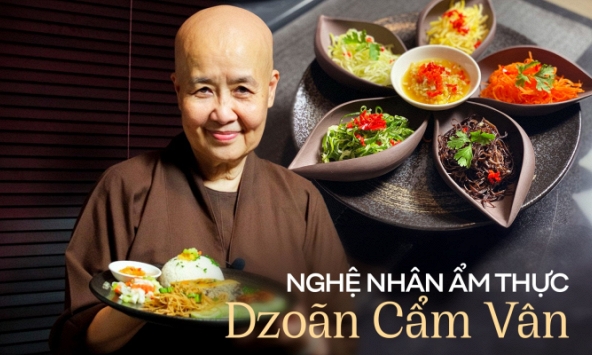 Nghệ nhân ẩm thực Nguyễn Dzoãn Cẩm Vân trở lại sau nhiều năm ẩn tu: Ra mắt kênh TikTok, ngay clip đầu tiên đã đạt triệu view