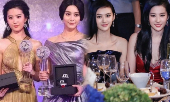 Loạt khoảnh khắc 'bảo chứng' nhan sắc của Lưu Diệc Phi: Từ Phạm Băng Băng tới Cảnh Điềm đều lép vế khi đứng chung với 'thần tiên tỷ tỷ'