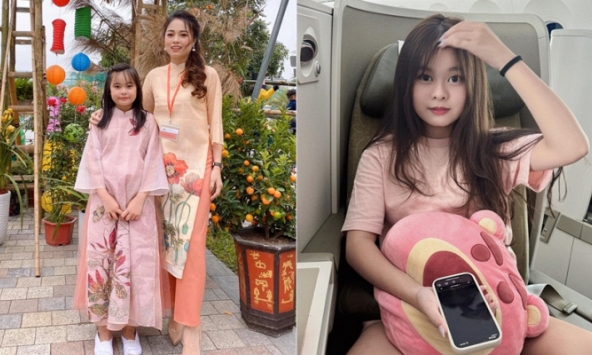 Mới ngày nào còn bé bỏng giờ con gái đầu của Hằng Túi đã thành thiếu nữ cực xinh, nhìn một chi tiết trên tay mà ai cũng bất ngờ