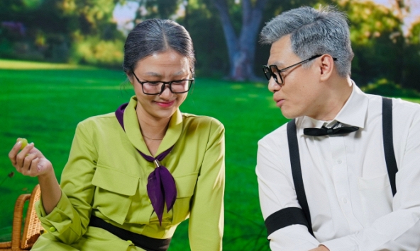 Salim - Long Hạt Nhài tái hiện hình ảnh cặp vợ chồng già nổi tiếng thế giới