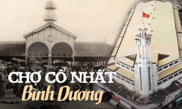 Bạn có biết chợ cổ nhất Bình Dương: Kiến trúc độc đáo phong cách châu Âu, là nơi giao thương sầm uất bậc nhất miền Nam hàng trăm năm trước