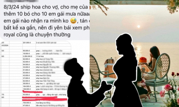 Chồng cầu hôn vợ lãng mạn nhưng vẫn tặng hoa tán tỉnh hàng chục cô gái khác và thái độ dứt tình của đàng gái dù đang mang thai